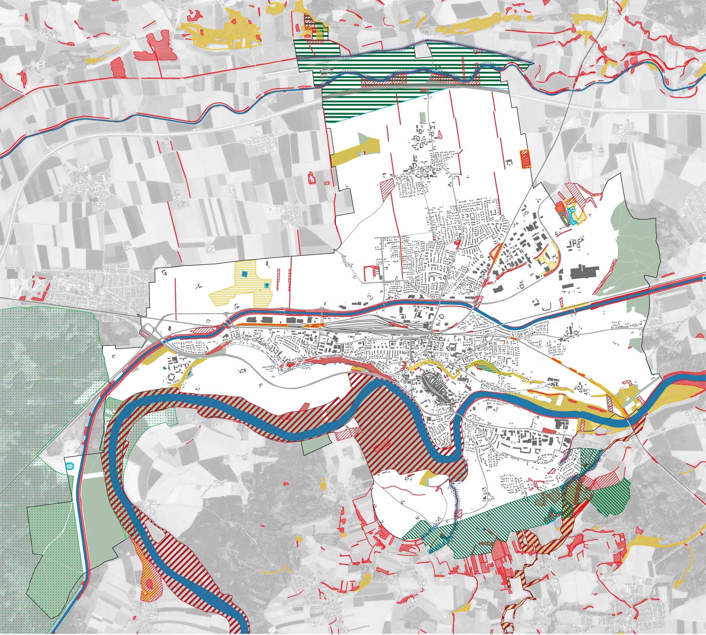 Themenkarte Schutzgebiete und Biotope